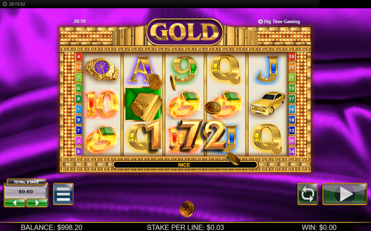 Gold artwork