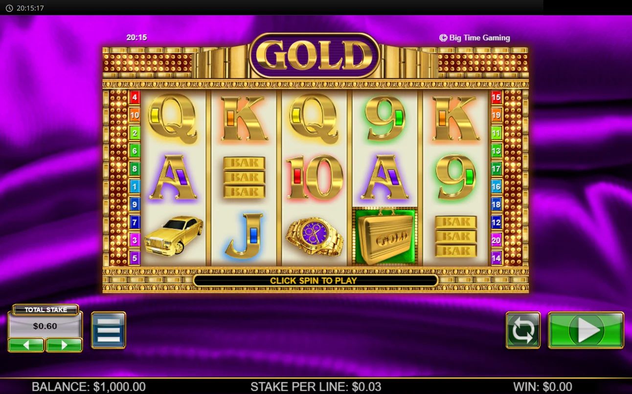 Gold artwork